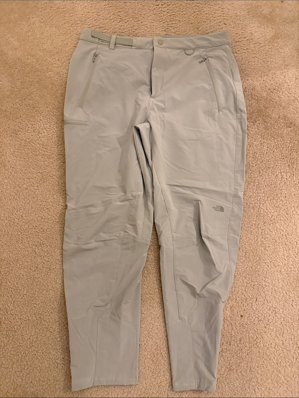 The North Face Light Gray Women's Softshell Joggers
